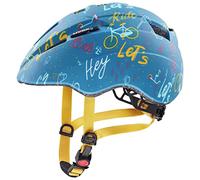 uvex Kid 2 CC, Casco Infantil Ligero, Ajuste de Talla individualizado, luz LED Opcional, Let's Ride, 46-52 cm