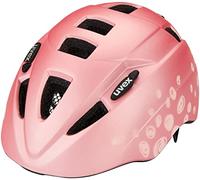 uvex Kid 2 CC, Casco Infantil Ligero, Ajuste de Talla individualizado, luz LED Opcional, Pink Polka, 46-52 cm