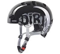 uvex Kid 3, Casco Infantil Robusto, Ajuste de Talla individualizado, ventilación optimizada, Dirtbike Black, 51-55 cm