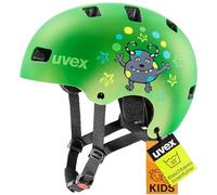 uvex Kid 3 CC, Casco Infantil Robusto, Ajuste de Talla individualizado, ventilación optimizada, Green Matt, 51-55 cm
