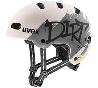 uvex Kid 4 Style MIPS - Casco de Bicicleta para niños (55-58 cm), Color Gris cálido