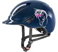 uvex kidoxx - Casco de equitación Infantil Ligero con Ajuste Individual y ventilación óptima