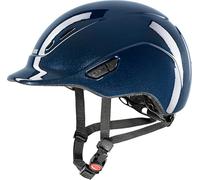 uvex kidoxx - Casco de equitación Infantil Ligero con Ajuste Individual y ventilación óptima - Navy Shiny