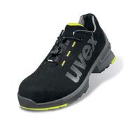 UVEX Low Shoe 85440 Size 43 PU W14 Unisex Adulto Zapato bajo 1 S2 SRC W14, Negro/Giallo, 43 EU