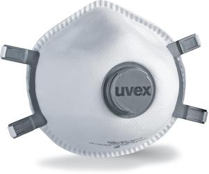 Uvex Máscara moldeada Silv-Air E 7312 FFP3 8787312 5 piezas