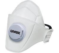 Uvex Máscara plegable Silv-Air Premium 5310 FFP3 8735310 15 piezas