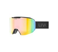 Uvex - Máscaras de esquí - Evidnt Attract Vario Black Matt - V Rainbow M (S1-S3) - Negro Negro one size