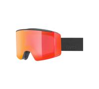 Uvex - Máscaras de esquí - Ignite FM Black Mirror Red (S2) - Negro Negro one size