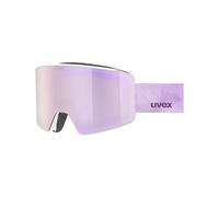 Uvex - Máscaras de esquí - Ignite FM White-Mirror Light Rose (S3) - Negro Negro one size