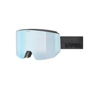 Uvex - Máscaras de esquí - Lace Attract FM Black Matt Mirror Ice (S3) - Negro Negro one size