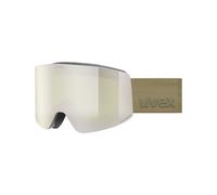 Uvex - Máscaras de esquí - Provoqe FM Black Mirror Silver (S2) - Blanco Blanco one size