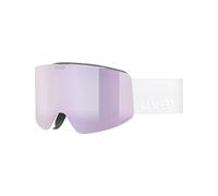 Uvex - Máscaras de esquí - Provoqe FM White Mirror Rose (S3) - Negro Negro one size