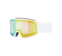 Uvex - Máscaras de esquí - Provoqe Vario White Mirror Green (S1-S3) - Blanco Blanco one size