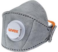 Uvex Mascarilla plegable Silv-Air Premium 5220+ FFP2 8735221 15 piezas