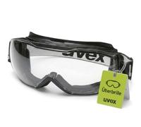 Uvex Megasonic - Gafas de protección - Gafas de sol - Interior antivaho, exterior extremadamente resistente a los arañazos y a los productos químicos