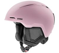 uvex Monte LT - Casco de esquí Robusto, Ligero y Elegante para Mujeres y Hombres con Ajuste de Talla Individual - Rosa - 56-59 cm