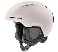 uvex Monte LT - Casco de esquí Robusto, Ligero y Elegante para Mujeres y Hombres con Ajuste de Talla Individual - Gris cálido Mate - 51-55 cm
