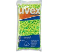 Uvex Oídorstapones X-Fit 2112003 Verde Snr 37 Db (21120)-M (200 piezas)