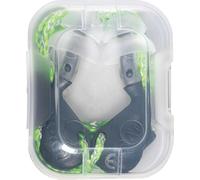 Uvex Oídorstapones Xact-Fit 2124018 Transparente, gris Snr 26 Db (21241)-M/L (50 piezas)