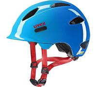 uvex OYO, Casco Infantil Ligero, Ajuste de Talla individualizado, luz LED Opcional, Ocean Blue, 45-50 cm