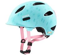 Uvex Oyo Style Flowers Cyan Matt (S4100471000) Casco infantil 46 - 50 cm