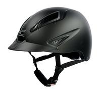uvex perfexxion II, casco de equitación robusto unisex, ajuste de talla individualizado, ventilación óptima, black matt, 57-59 cm