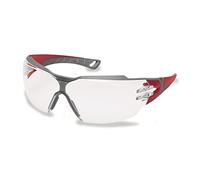 Uvex Pheos CX 2 - Gafas de Seguridad - Protección Laboral - Antiarañazos y Antivaho - Transparentes (anti-UV)