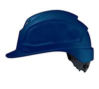 Uvex Pheos IES - Casco de protección ventilado para construcción, Color Azul