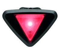 uvex Plug-in LED XB044 luz, Compatible con Modelos uvex Quatro Junior, luz Fija o Intermitente, Black-Red, One Size