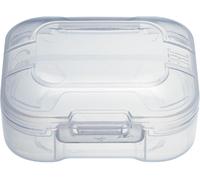 Uvex Caja para tapones auditivos, transparente, sin tapón, 50 unidades