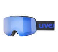 Uvex pwdr FM, gafas de esquí, junior, negro/azul Onesize Black Matt