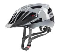 uvex Quatro Casco de Bicicleta, Adultos Unisex, Rhino Black, 52-57 cm