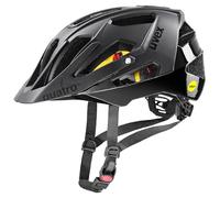 uvex Quatro CC MIPS Casco de Bicicleta, Adultos Unisex, Black Matt, 56-61 cm