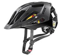 uvex Quatro CC MIPS Casco de Bicicleta, Adultos Unisex, Black Matt, 52-57 cm