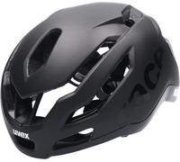 uvex Race 9, Casco Performance Ligero Unisex, ventilación aerodinámica optimizada, ventilación optimizada, All Black Matt, 53-57 cm