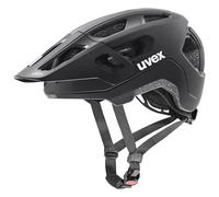 uvex React jr. - Casco de Bicicleta Ligero para niños - Ajuste de Talla individualizado - Forro Interior Lavable - Black Matt - 52-56 cm