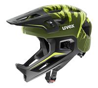 uvex casco integral react jr. verde