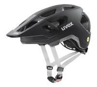 uvex React jr. MIPS - Casco de Bicicleta Ligero para niños - Ajuste de Talla individualizado - Sistema MIPS - Black Matt - 52-56 cm