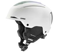 Uvex Resolution, casco de esquí, blanco/violeta 55-59cm White-Cool Lavender Grad Matt