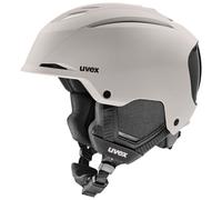 Uvex Resolution, casco de esquí, gris claro/negro 59-61cm Warm Grey-Black Matt
