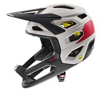 uvex Revolt MIPS, Casco MTB Ligero Unisex, Sistema MIPS, Ajuste de Talla individualizado, Oak Brown-Red Matt, 57-61 cm