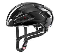 uvex Rise, Casco Performance Seguro Unisex, Ajuste de Talla individualizado, ventilación optimizada, All Black, 56-59 cm
