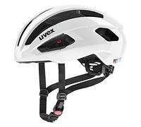 uvex Rise, Casco Performance Seguro Unisex, Ajuste de Talla individualizado, ventilación optimizada, White, 52-56 cm