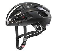 uvex Rise CC Women's Edition, Casco Performance Seguro para Mujer, Ajuste de Talla individualizado, ventilación optimizada, Black, goldflakes Matt, 56-59 cm