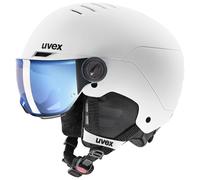 UVEX Rocket Junior Visor White/Black Mat 54-58 cm Casco de esquí