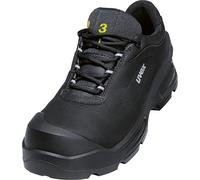 Uvex S3L FO CI SC SR - Zapatos de seguridad para aplicaciones pesadas (3 unidades, impermeables, ancho 11), Negro , 44 EU