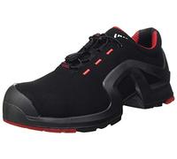UVEX Scarpa Bassa 1 x-tended Support S3 SRC W12, Zapato bajo Unisex Adulto, Negro/Rosso, 51 EU