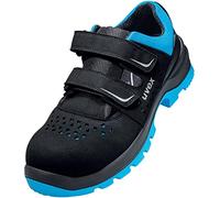 UVEX Scarpa Bassa S1 Sra, Sandal Unisex Adulto, Azul Y Negro, 42 EU