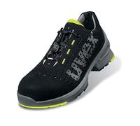UVEX Scarpa Bassa traforata S1 SRC, Zapatos Work Hombre, Lime/Negro, 46 EU