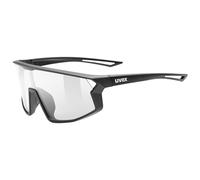 Uvex skyryse jr. - Gafas de deporte para niños - filtro categoría 0 - tintadas para realzar el contraste - black matt/clear - one size
